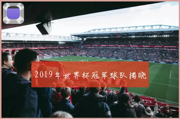 2019年世界杯冠军球队揭晓