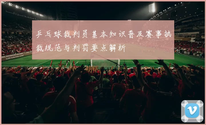 乒乓球裁判员基本知识普及赛事执裁规范与判罚要点解析